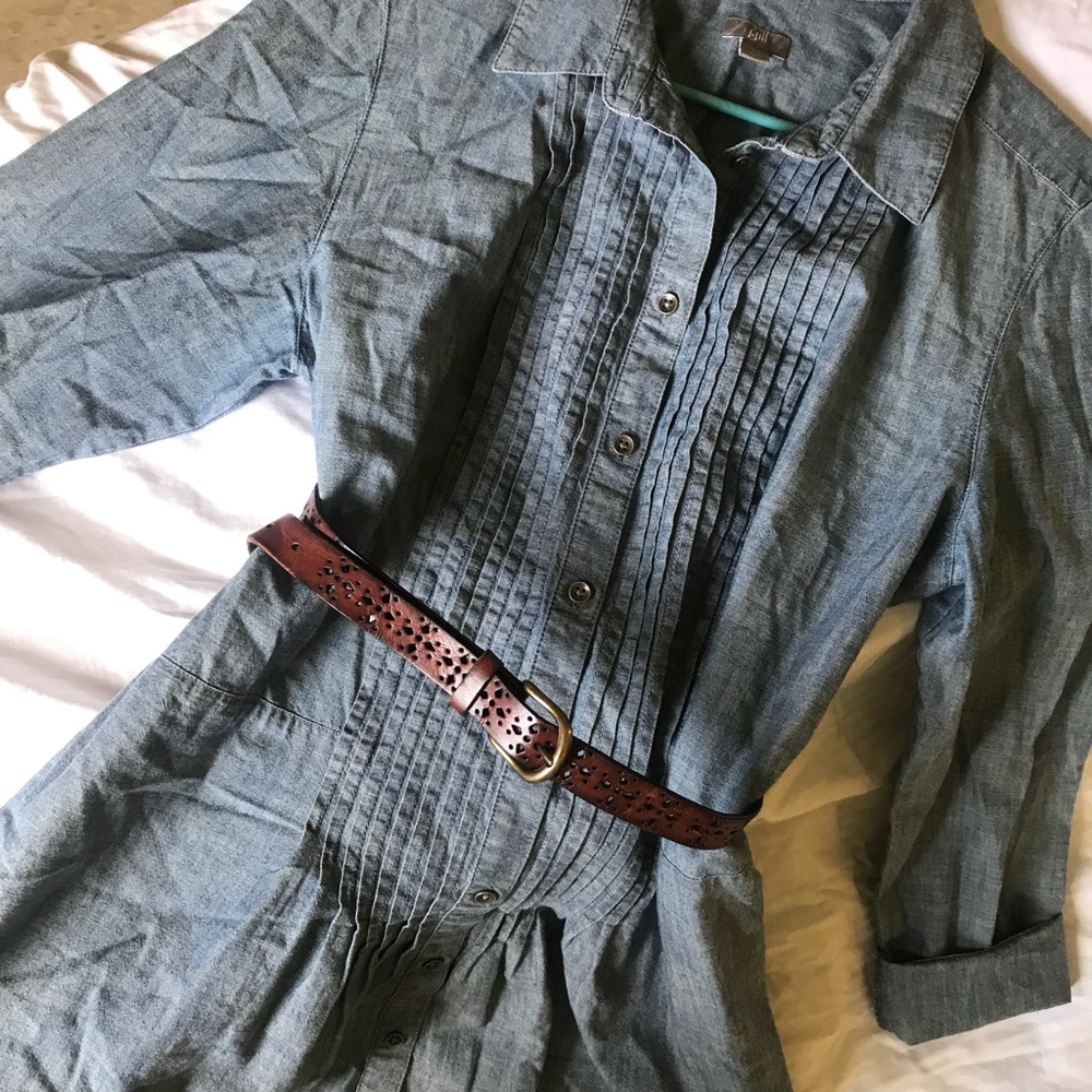 J JILL DENIM DRESS